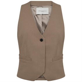 Copenhagen Muse CMTAILOR Vest, Timber Wolf